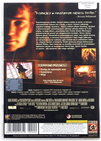 Zostań [DVD]