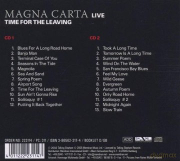 Magna Carta: Time For Leaving [2CD]