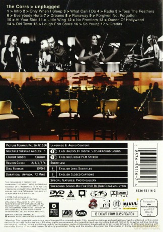 The Corrs: Unplugged [DVD]
