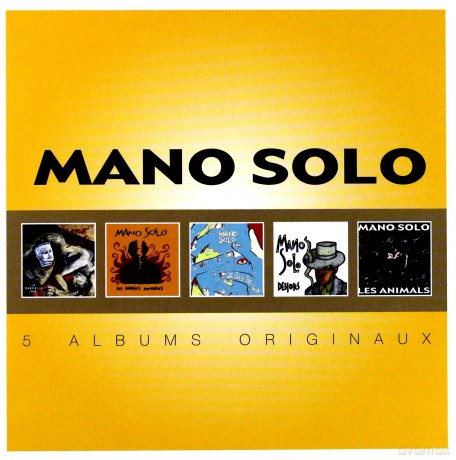 Mano Solo: Original Album Series [5CD]
