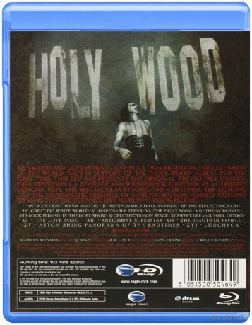 Marilyn Manson: Guns God And Government- Live In L.A [Blu-Ray]