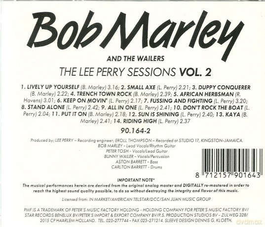 Marley Bob: Lee Perry Sessions vol. 2 [CD]