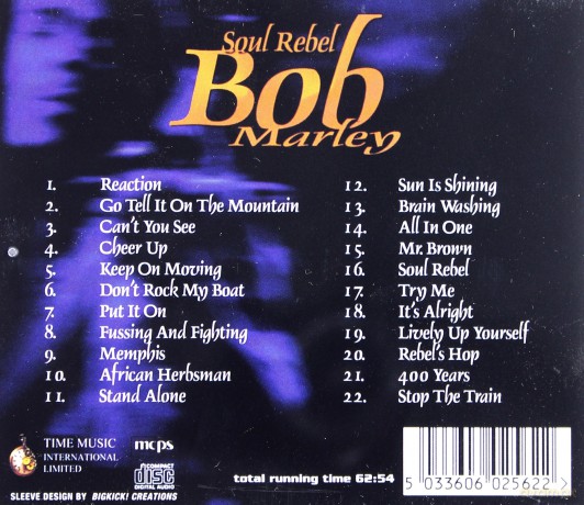 Bob Marley: Soul Rebel [CD]