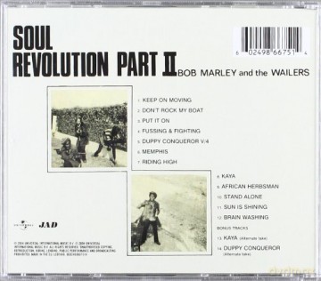 Marley Bob & The Wailers: Soul Revolution Part II [CD]