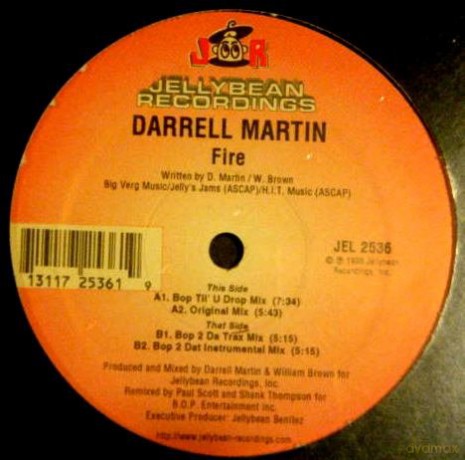 Martin Darrell: Fire [Winyl]