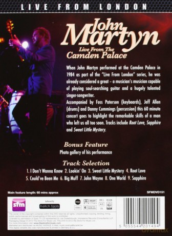 Martyn John: Live From The Camden Palace [DVD]
