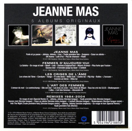 Mas Jeanne: Original Album Series [5CD]
