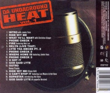 Mc Lyte Is Lytro: Da Undaground Heat [CD]