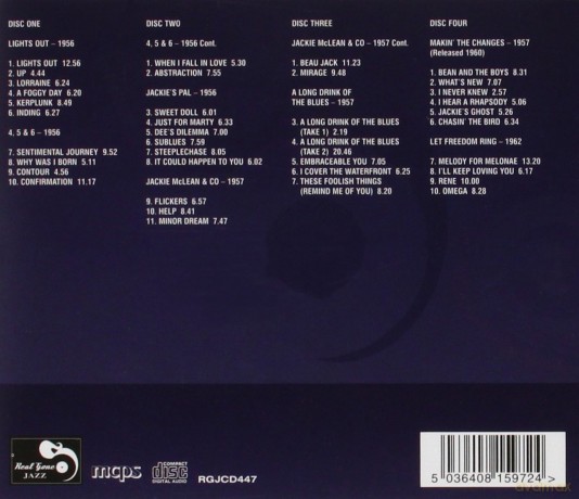 Mclean Jackie: 7 Classic Albums [4CD]