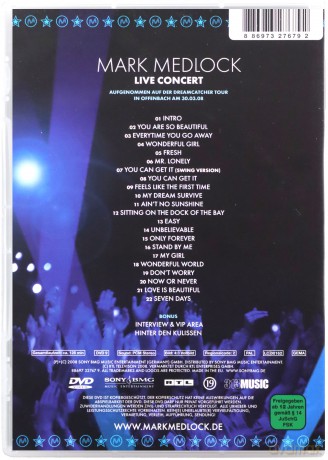 Medlock Mark: Live Concert [DVD]