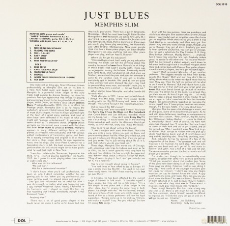 Memphis Slim: Just Blues [Winyl]