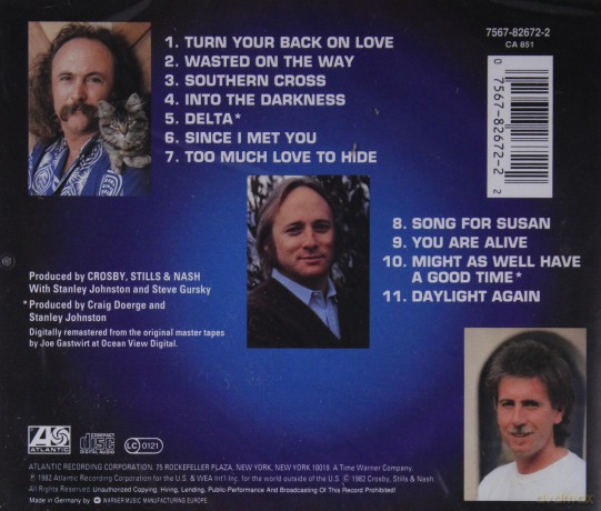 Crosby/Stills&Nash: Daylight Again/Remaster [CD]