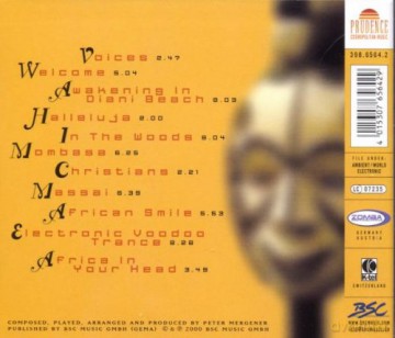 Mergener Peter: African Smile [CD]