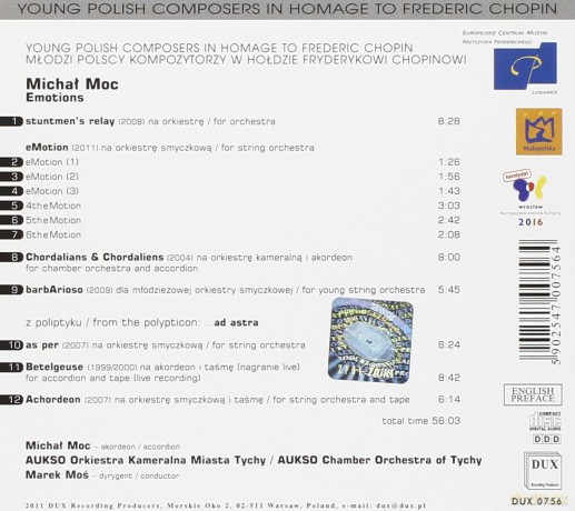 Michal Moc: Moc Emotions [CD]