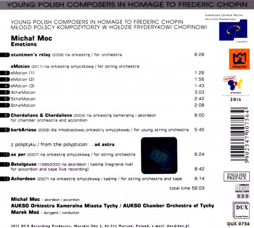Michal Moc: Moc Emotions [CD]