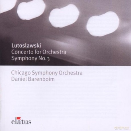 Cso/Barenboim: Luto: Symphony No.3/Concerto Fo [CD]