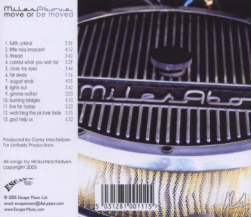 Miles Above: Move Or Be Moved [CD]