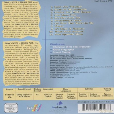 Miles John: In Concert - Ohne Filter [DVD]