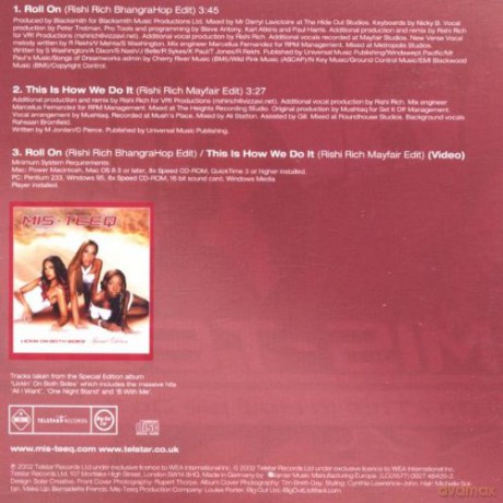Mis-Teeq: Roll On - This Is How We Do It [CD]