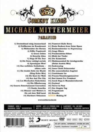 Mittermeier Michael: Paranoid Live [DVD]