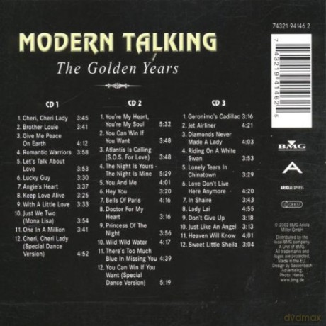 Modern Talking: Golden Years 1985-87 [3CD]