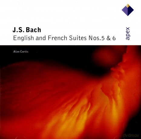 Alan Curtis: Bach: English&French Suites 5&6 [CD]