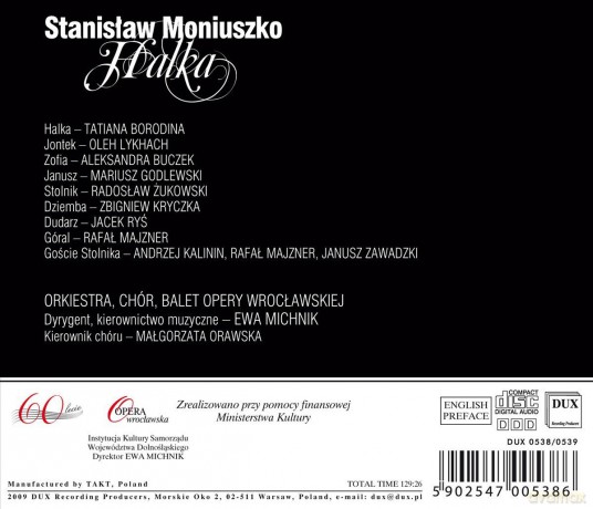 Moniuszko: Halka [2CD]