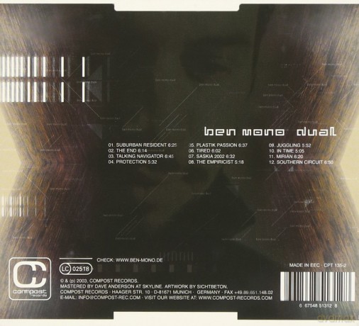Mono Ben: Dual [CD]