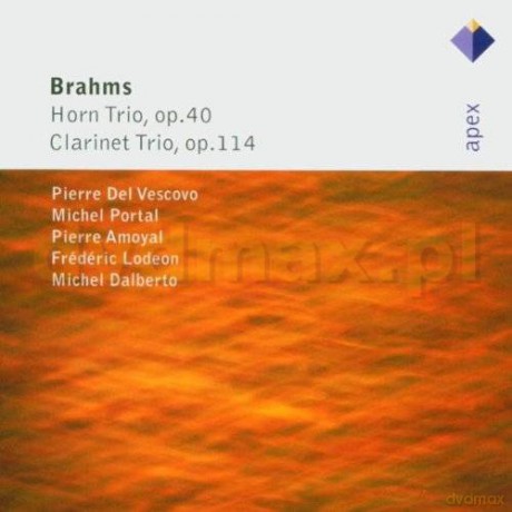 Dalberto/Amoyal/Del Vescovo/Portal: Brahms: Horn Trio, Klarinetten Trio [CD]