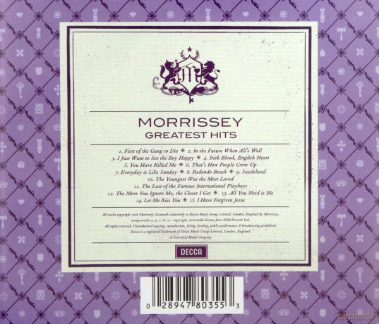 Morrissey: Greatest Hits [CD]