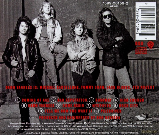 Damn Yankees: Damn Yankees [CD]