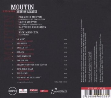 Moutin Reunion Quartet: Red Moon [CD]