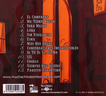 Muchachito: Bombo Infierno [CD]