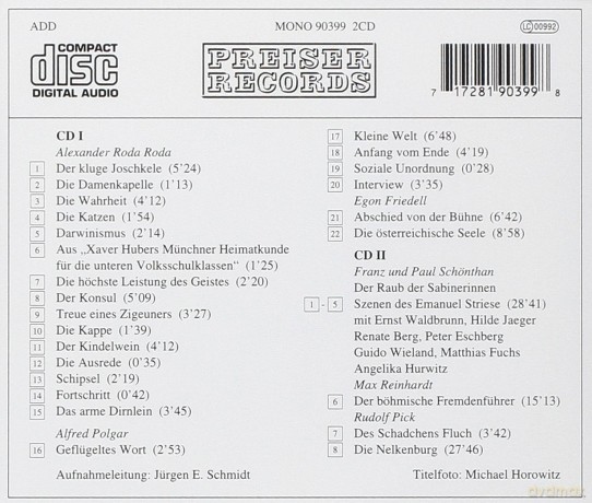 Muliar Fritz: Uberwiegend Heiter [2CD]