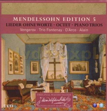 D\'arco/Vengerov/Trio Fontenay: Mendelssohn: Edition5-Lieder Ohne Wort [5CD]