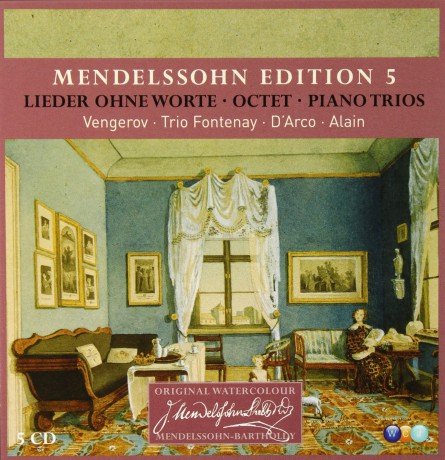 D\'arco/Vengerov/Trio Fontenay: Mendelssohn: Edition5-Lieder Ohne Wort [5CD]