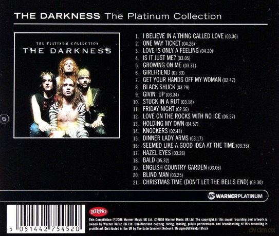 The Darkness: The Platinum Collection [CD]