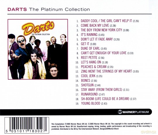 Darts: The Platinum Collection [CD]