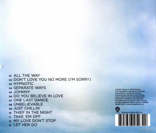 Craig David: The Story Goes.... [CD]
