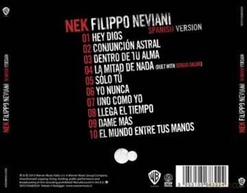 Nek: Filippo Neviani - Spanish Version [CD]