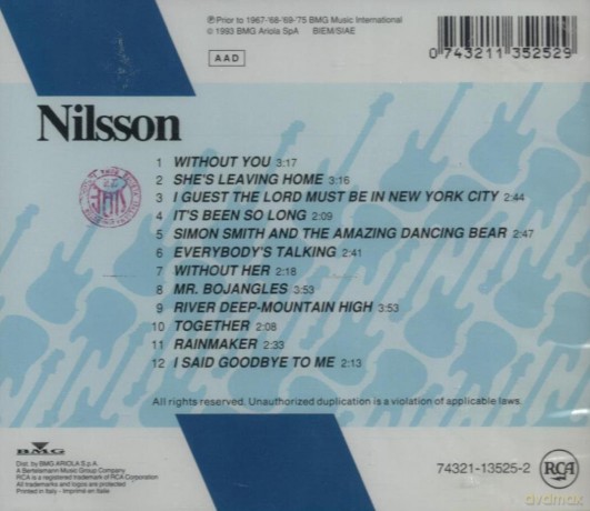 Nilsson Harry: I Grandi Del Rock [CD]
