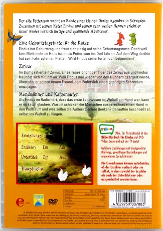 Nordqvist Sven: Pettersson Und Findus - vol. 1 - Eine Geburstagstorte Fuer Die Katze [DVD]