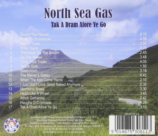 North Sea Gas: Tak A Dram Afore Ye Go [CD]