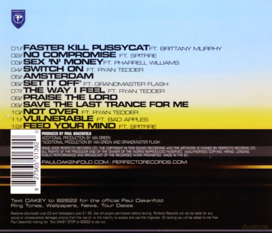 Oakenfold Paul: A Lively Mind [CD]