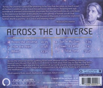 Oldfield Terry: Across The Universe [CD]