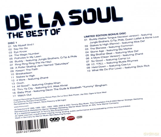 De La Soul: The Best Of [2CD]