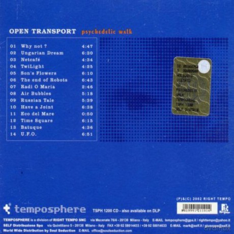 Open Transport: Psychedelic Walk [CD]