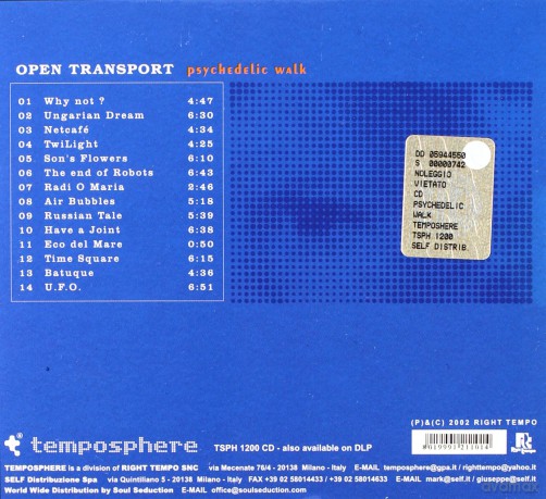 Open Transport: Psychedelic Walk [CD]