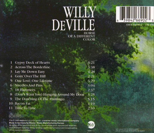 Willy De Ville: Horse Of A Different Color [CD]