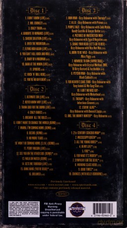Osbourne Ozzy: Prince Of Darkness [4CD]